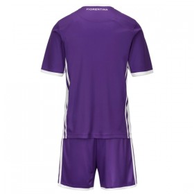 Fotbalové dresy AC Fiorentina Dětské Domácí Dres 2025-26 Krátký Rukáv